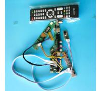 Pour B133EW01 V2 AV VGA HDMI Module d'interface de Signal numérique 1 lampes 13.3 ""20pin résolution TV contrôleur carte USB 1280X800