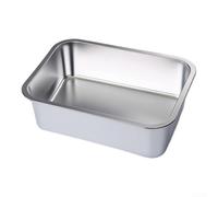 pour bac Gastronomie Acier Inoxydable 10cm Pour Buffet Chaud(32 * 22 * 10) | Acier , résiste déformation, couvercle inclus, usage intensif cuisine pro, long terme