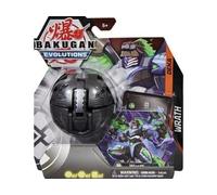 pour Bakugan Evolutions : 1 deka Bakugan : Wrath - Grande Boule Noir + 1 Carte Animal - Set garçon - Jumbo