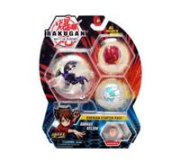 pour Bakugan Pack de demarage 3 Boules : darkus kelion (Boule : Rouge Blanche Noir) - Set Battle Planet + 1 Carte Tigre