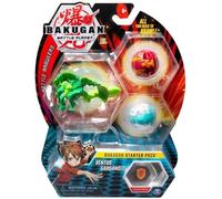 Pour Bakugan - Pack De Demarrage Ventus Garganoid : 3 Boules (blanche rouge verte) - Battle Planet