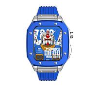 Pour Band Series 5 42 mm Case de montre en alliage 45 mm 44 mm de modification de trame en métal Accessoires de kit de mod pour la série Iwatch 8 7 6 5 4 4 SE (couleur: fermoir de 10 mm, taille: 45
