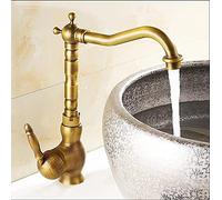 pour Bar Farmhouse Commercial, Fash Hot & Cold Basin Europe Style Total Brass Bronze Fine Fincet, Swivel Kitchen Mixer Single Handle Saif Tap The New
