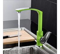 pour Bar Farmhouse Commercial, Hot & Cold Robinet, Europe Style Total Brass Chrome and Green/White/Black/Orange/Red Kitchen Mixer Single Pandle Swivel Saif Tap The New