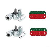 pour battery Terminal Cleaner Kit 2 Brushes Red Green Washers(2set)