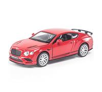 pour Bentley Continental 1 32 Simulation Modèle Voiture Alliage Moulé sous Pression Pull Back Boy Collection Jouets(Rouge)