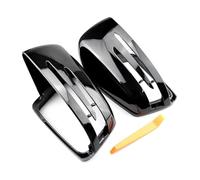 Pour Benz A W176 B W246 C W204 E W212 Cla W117 Gla X156 Glk X204 Cls Classe W218 Housses Rétroviseurs Voiture Couvercles Arrière Voiture Rétroviseur Capuchon(Bright Black)