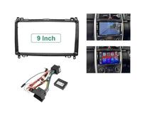 pour Benz B200 W169 (2005-2011) Cadre Stéréo 2 DIN avec Lecteur MP5 Android Façades D'autoradio 9 Pouces(Frame Cable Canbus)