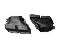 Pour Benz Classe C W205 C180 C200 C300 C260 2015-2018 Sortie De Silencieux D'échappement Système D'échappement Carré Décoration Extérieure(Carbon Fiber)