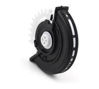 Pour Benz Classe E Pour W212 2009 2010 2011 2012 2013 2014 2015 Console Arrière Climatiseur Base Roulante Roue 1PC Voiture Bouche Aération(Noir)