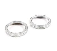 Pour Benz Classe M ML W164 2006-2011. Bouton De Climatisation De Voiture En Alliage De Zinc Argenté, Couvercle Percé, Accessoires De Voiture