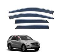 pour Benz Classe W164 W166 2006-2022 Accessoires Pare-Brise Pare-Pluie Pare-Vent Bande Lumineuse Déflecteurs d'air