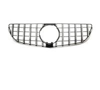 Pour Benz E Pour Coupé W207 C207 A207 2009-2015 Masque D'entrée Avant Grille Réglage GT Style Diamant(13-15 G*T Silvery)