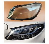 pour Benz pour Classe C pour W205 C180 C260L C280 C300 2019 2020 2021 Couvercle Phare Avant Phares Coque Transparente Étui Lentille Couvercle Transparent Phare(La Gauche)