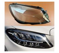pour Benz pour Classe C pour W205 C180 C260L C280 C300 2019 2020 2021 Couvercle Phare Avant Phares Coque Transparente Étui Lentille Couvercle Transparent Phare(Droit)