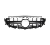 Pour Benz Pour W213 C238 2016-2019 E180 E200 Calandre Pare-chocs Chrome Diamants Style Grilles Course Avant(E*63*S-Black)