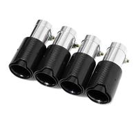 Pour Benz Pour E92 E93 M3 2009-2013 Silencieux D'échappement En Acier Inoxydable Et Fibre Carbone Extrémités(Onecolor)