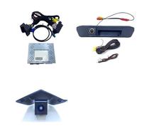 pour Benz pour GLC MB X253 C253 2011-2020 Caméra Stationnement Arrière HD avec Mise À Jour L'interface Kit Caméra Recul D'écran OEM Caméras De Recul(Front Rear kit,NGT4.5 AT)