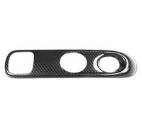 Pour Benz Pour Smart 451 Pour Fortwo Garniture Couverture Voiture Fibre Carbone Pommeau Levier Vitesse Panneau Cadre Style Intérieur Panneaux Intérieurs De Voiture