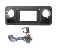 pour Benz pour Sprinter 2018+ Façade D'autoradio Android 10,1 Pouces Lecteur Stéréo 2DIN Cadre Et Garniture De Tableau De Bord LIANGYIMEI(Frame an Cable)