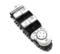pour Benz pour Vito W447 2015 2016 2017 2018 2019 4475450413 A4479054303 Bouton Commutation Commande Fenêtre Principale Voiture Accessoire Bouton Electrique Fenêtre Interrupteur Fenêtre(Black)
