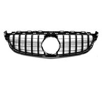 Pour Benz Pour W205 Pour C63 Pour C63S 2015 2016 2017 2018 Calandre Pare-chocs Avant Grilles Radiateur Grille Maille Capot Supérieur Grilles Radiateur Pare-chocs Voiture(Noir)