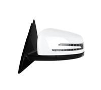 Pour Benz Pour W212 Pour E250 Pour E300 0 Pour E63 Pour AMG 2010-2016 Ensemble De Couvercle De Rétroviseur Côté Gauche Droit De Voiture Rétroviseur Extérieur Automobile(Left White)