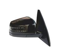 Pour Benz Pour W212 Pour E250 Pour E300 0 Pour E63 Pour AMG 2010-2016 Ensemble De Couvercle De Rétroviseur Côté Gauche Droit De Voiture Rétroviseur Extérieur Automobile(Right Black)