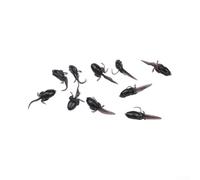 pour biomimetic Tadpole Lure 3.9cm Soft Floating Bait pour(A) | Realistic tadpole shape, mimics live prey, attracts pour bass and trout, 3.9cm length, floating design