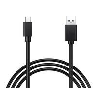 Pour Blackberry Dtek60/ Keyone/ Motion: Câble Charge Usb 3.0 Type C Vers Usb Standard Type A, 1m De Long - Noir