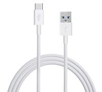 Pour Blackberry Dtek60/ Keyone/ Motion: Câble Charge Usb 3.0 Type C Vers Usb Standard Type A, 1m De Long - Blanc