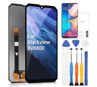 pour Blackview BV8800 LCD Affichage, pour Blackview BV8800 6.58" LCD Écran Tactile Assemblée Remplacement Écran En Verre Digitizer avec Kit d'Outils de Réparation