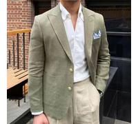 pour blazer Homme pour Slim Fit Double Boutonnage Col Cranté