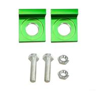 pour bloc de Réglage pour chaîne pour moto pour aluminium Vert | Alliage pour aluminium pour robuste, couleur verte, résistant pour usure, non déformable, durée de vie prolongée