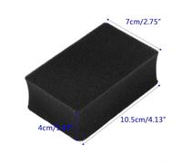 pour bloc Éponge Argile Nettoyant Auto 10.5cm Décontaminant | Retire insectes, oxyde, poudre de fer, goudron, rend la lisse comme un pour avant polissage