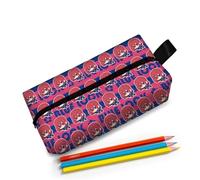 pour Blue Lo-CK Pochette à Crayons Anime, Grande Trousse Thème de l'anime, pour étudiant Middle High School College Office, Papeterie(A4)