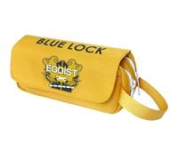pour Blue Lo-CK Trousse Garcon, Sac de Rangement portatif, Grande Capacité Double Fermeture éclair Trousse de Maquillage, Papeterie(A4)