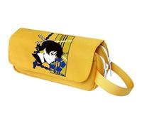 pour Blue Lo-CK Trousse Garcon, Sac de Rangement portatif, Grande Capacité Double Fermeture éclair Trousse de Maquillage, Papeterie(A2)