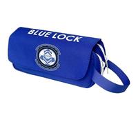 pour Blue Lo-CK Trousse Garcon, Sac de Rangement portatif, Grande Capacité Double Fermeture éclair Trousse de Maquillage, Papeterie(A6)
