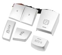 Pour BM&W Série 5 6 7 F10 GT F07 F06 F12 F13 X3 F25 X4 F26 Argent Panneau Changement Vitesse Frein À Main Interrupteur Latéral Bouton Panneaux Intérieurs De Voiture