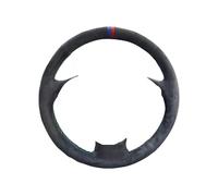 pour BMW 523 530 pour 523li 525 pour 520li 535 pour 545i pour E60 Accessoires Intérieurs De Voiture De Suede PU Couverture De Volant De Voiture(Gray Thread)