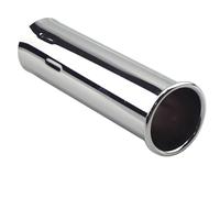 pour BMW 635CSi (E24) 528e 535i (E28) 735i (E23) 1 Pièce Embout De Tuyau D'échappement en Acier Inoxydable 82119413968 Embouts Silencieux Gorge Queue(Chrome)