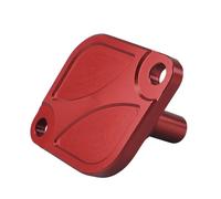 Pour BMW Boîtier du thermostat | Kit de bouchons de couvercle de boîtier, E92 E93 E91 E60 E82 F10 F30 Thermostat d'huile moteur(Red-Cover)