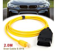 Pour BMW Codage Enet Ethernet Câble de voiture épais série F E-SYS IcoM Enet à OBD2