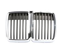 Pour BMW E30 Pour M3 3 Série 1982-1991 Calandre Capot Avant Chromé Noir
