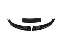 pour BMW E60 E61 pour M5 2005-2010 Lèvre Pare-Chocs Avant Becquet Lèvre Pare-Chocs Avant Diffuseur Séparateur Menton Sportif Haute Résistance Lèvre Pare-Chocs Avant Pare-Chocs LèVre(Glossy Black)