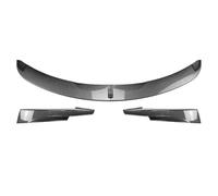 pour BMW E90 E91 Série 3 LCI pour Sport 2009-2012 Brillant Voiture Pare-Chocs Avant Lame Séparateur Diffuseur Pare-Chocs Protecteur Kits De Carrosserie Pare-Choc Avant Aileron(Carbon Look 2)