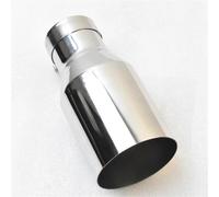 Pour BMW E90 W222 Véhicule En Acier Inoxydable Réaménagement Universel Échappement Voiture Silencieux Queue Gorge Embout D'échappement gorge queue(54MM IN- 76MM OUT)