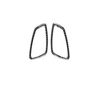 Pour BMW E92 E93 3 Série 2005 2012 Fibre De Carbone Deux Portes Voiture Intérieur Poignée Couverture Décalcomanies Garniture Porte Bol Autocollants Accessoires(Germany logo Style)