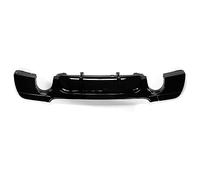 pour BMW E92 E93 325i 2007-2013 Voiture Pare-Chocs Arrière Diffuseur Lèvre Spoiler W Feu Stop Pare-Chocs Arrière Protecteur Garde Arrière Becquets(Noir Brillant)